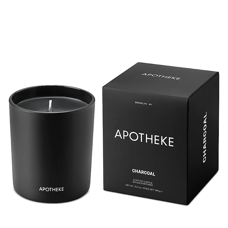 Apotheke Charcoal Scented Classic Candle, 10.5 oz.