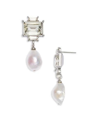 Cultured Freshwater Pearl Drop Earrings