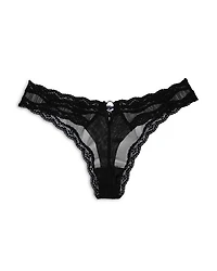 Sheer Tulle Thong
