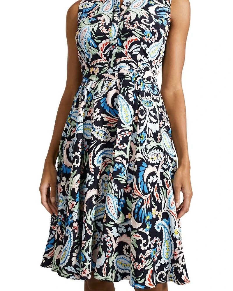 Belinda Paisley Print Dress