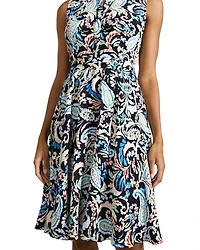 Belinda Paisley Print Dress