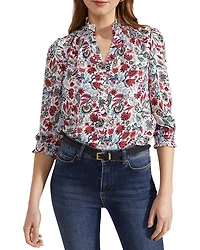 Giovanna Floral Print Blouse