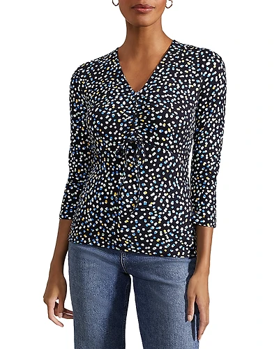 Hobbs London Simmy Dot Print Top