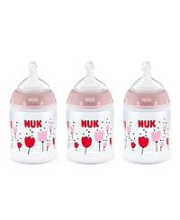 Nuk Smooth Flow Anti Colic Baby Bottle, 5oz, 3 Pack