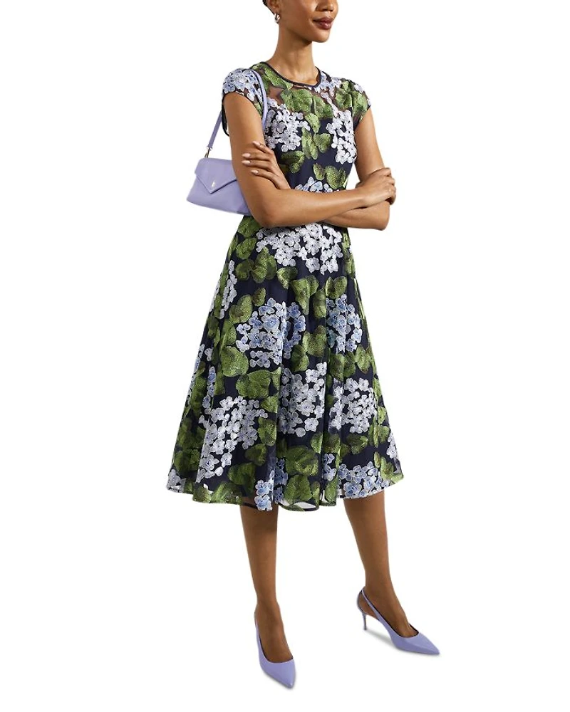 Iva Embroidered Dress