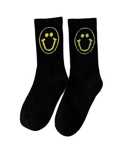 Happy Face Socks - Big Kid