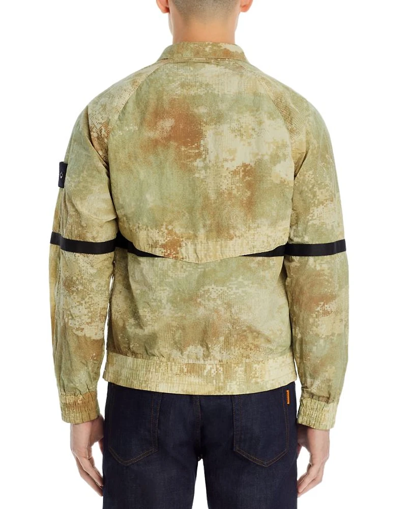 Regular Fit Pixelated Camo Jacket