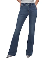 Good American Legs High Rise Flare Jeans