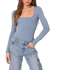 Edikted Joanna Square Neck Bodysuit
