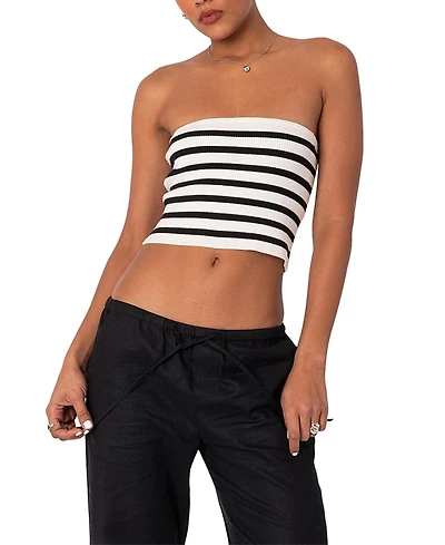 Edikted Lexi Ribbed Tube Top