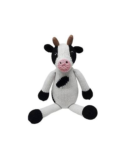 Melange Collection Knit Cotton Cow - Ages 0+