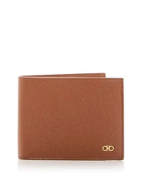 Micro Gancio Leather Bifold Wallet