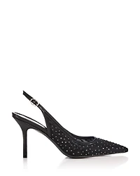 Women's Emilia Mesh 85 Slingback High Heel Pumps