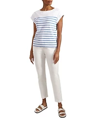 Alycia Striped Tee