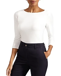 Hobbs London Sonya Boat Neck Top