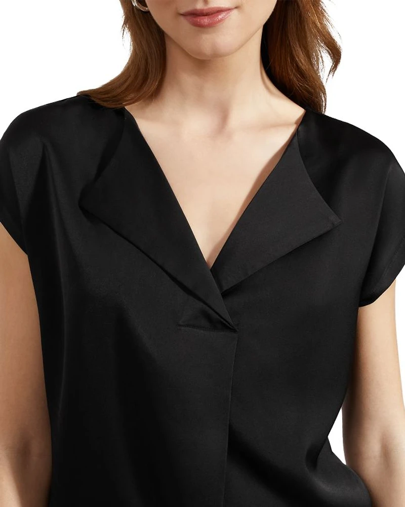 Sylvie Notch Collar Top