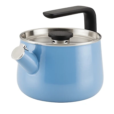 KitchenAid Enameled Steel Induction 2 Qt Whistling Tea Kettle