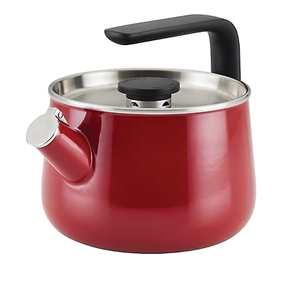 KitchenAid Enameled Steel Induction 2 Qt Whistling Tea Kettle