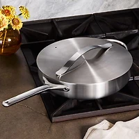 Stainless Steel Sauté Pan & Lid