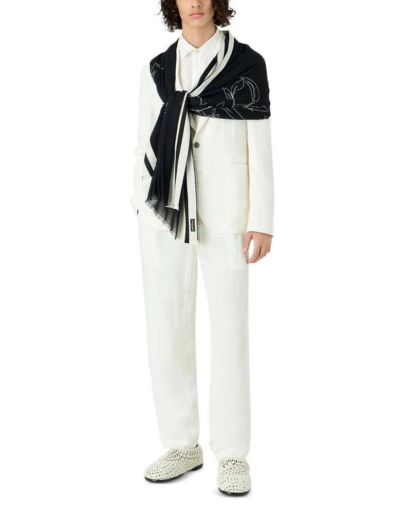 Single Breasted Notch Lapel Classic Fit Suit