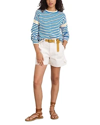Mariner Striped Roll Neck Sweater