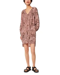 Animal Swirl Cocoon Dress