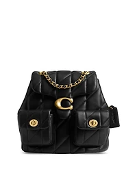 Tabby Quilted Leather Convertible Backpack