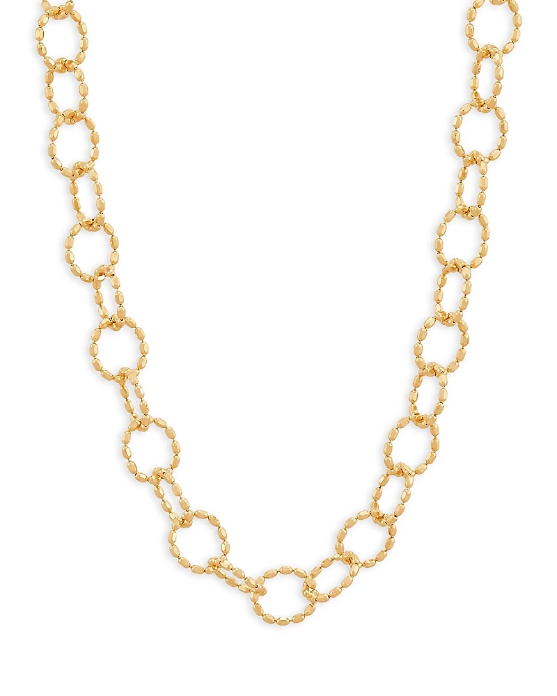 Bloomingdale's Fine Collection 14K Yellow Gold Bead Chain Necklace, 18