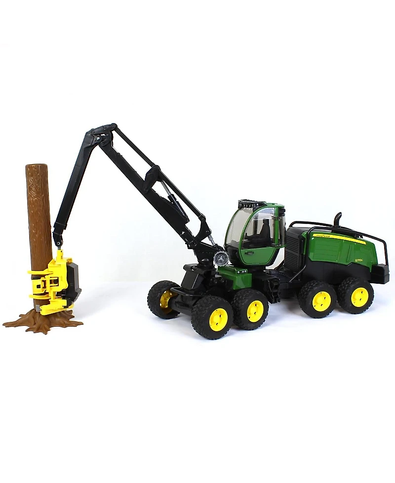 Bruder 1/16 John Deere Harvester with Trunk 2-4 - Ages 5-7
