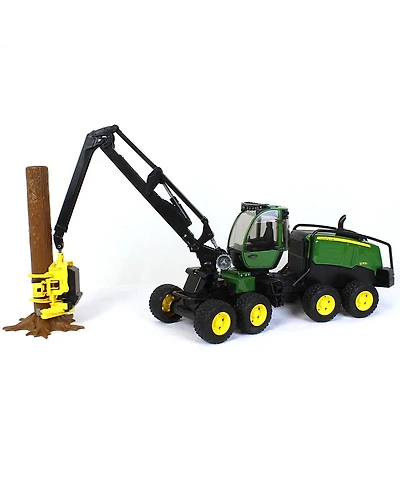 Bruder 1/16 John Deere Harvester with Trunk 2-4 - Ages 5-7