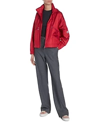 Hemar Concealed Hood Short Parka Jacket