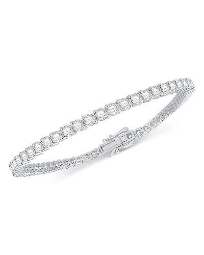 Bloomingdale's Fine Collection Certified Diamond Double Prong Tennis Bracelet