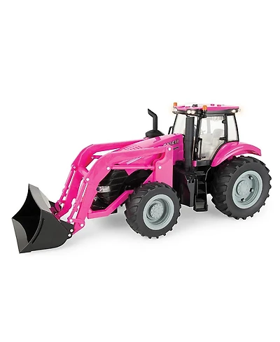 Ertl 1/16 Big Farm Pink Case Ih Magnum Tractor with Loader and Lights & Sounds - Ages 5-7