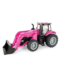 Ertl 1/16 Big Farm Pink Case Ih Magnum Tractor with Loader and Lights & Sounds - Ages 5-7