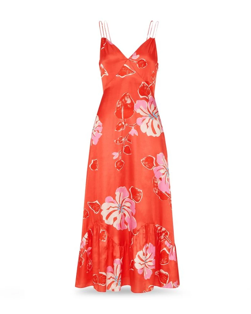 Haiwaiian Print Raffa Dress