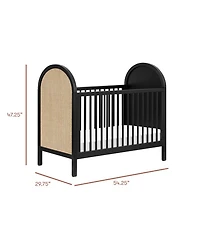 Bondi 3 1 Convertible Crib with Toddler Bed Conversion Kit
