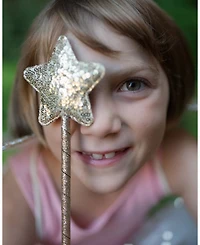 Gracious Gold-Tone Sequins Skirt, Wings, & Wand Costume - Ages 4-6