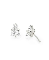 Iconic Lab-Grown Diamond Stud Earrings 14K Yellow and White Gold, 1.5ctw Keystone Lab Grown Diamonds