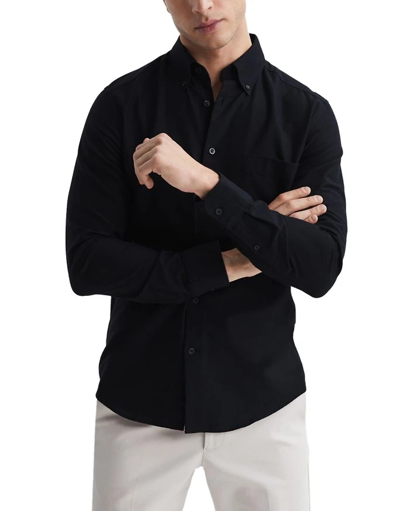 Greewich Button Down Slim Fit Oxford Shirt