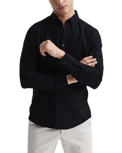 Greewich Button Down Slim Fit Oxford Shirt