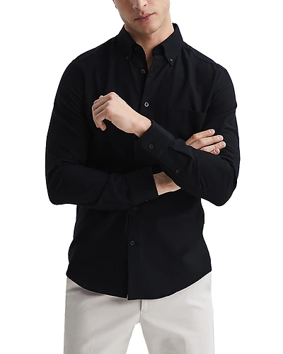 Reiss Greewich Button Down Slim Fit Oxford Shirt