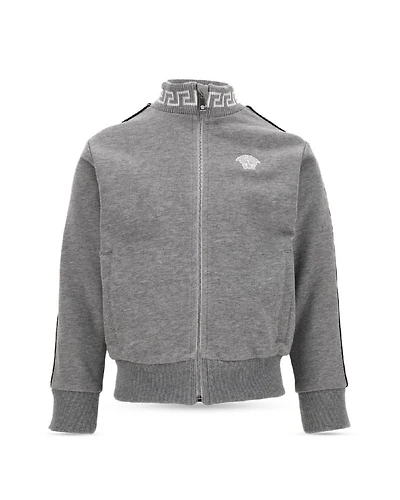 Boys' Medusa Embroidered Side Stripe Sweatshirt - Little Kid, Big Kid