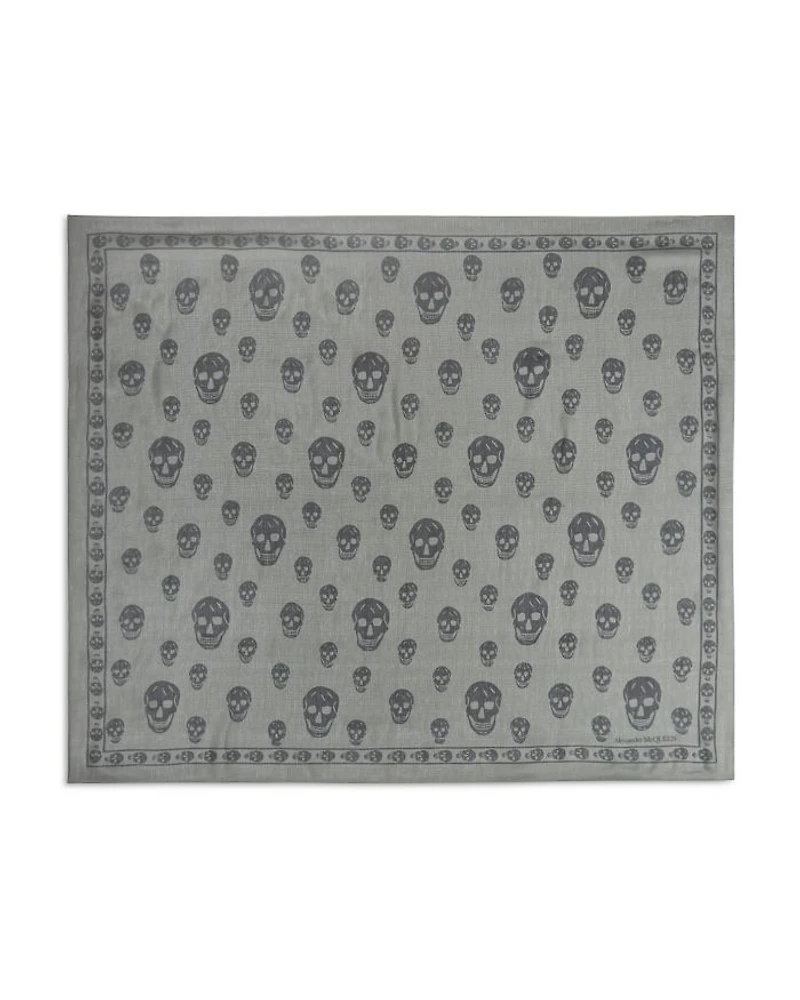 Skull Silk Scarf