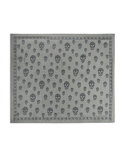 McQueen Skull Silk Scarf