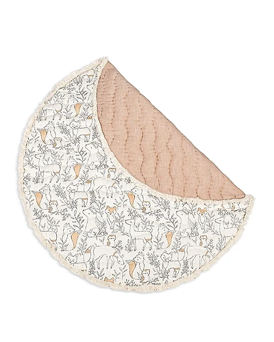 Crane Baby Ezra Quilted Playmat - Woodland