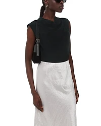 Crinkle Sleeveless Tank Top