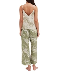 Linen Cami Pajama Set