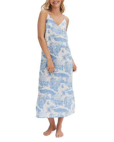 Loxodonta Print Nightgown