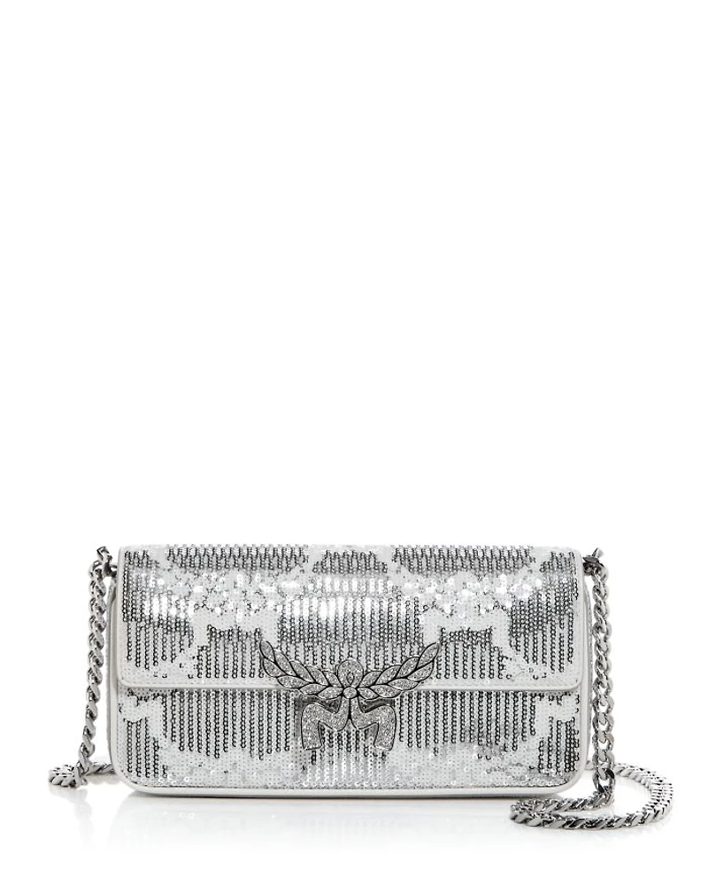 Himmel Sequin Embellished Shoulder Bag