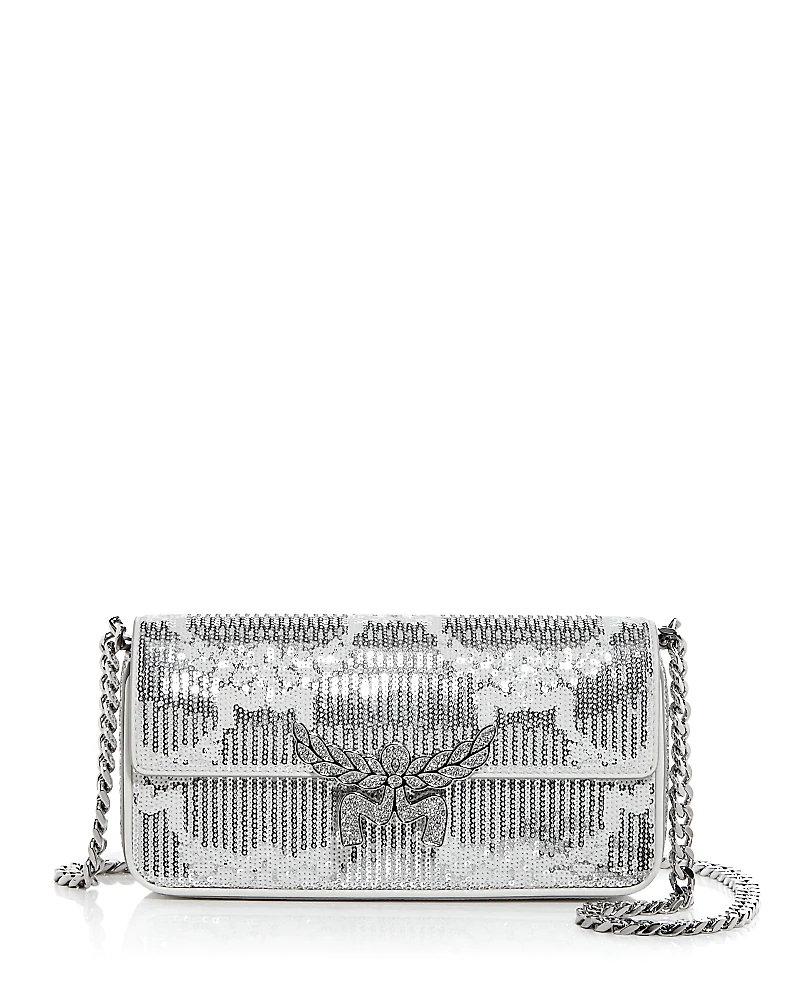 Mcm Himmel Sequin Embellished Shoulder Bag